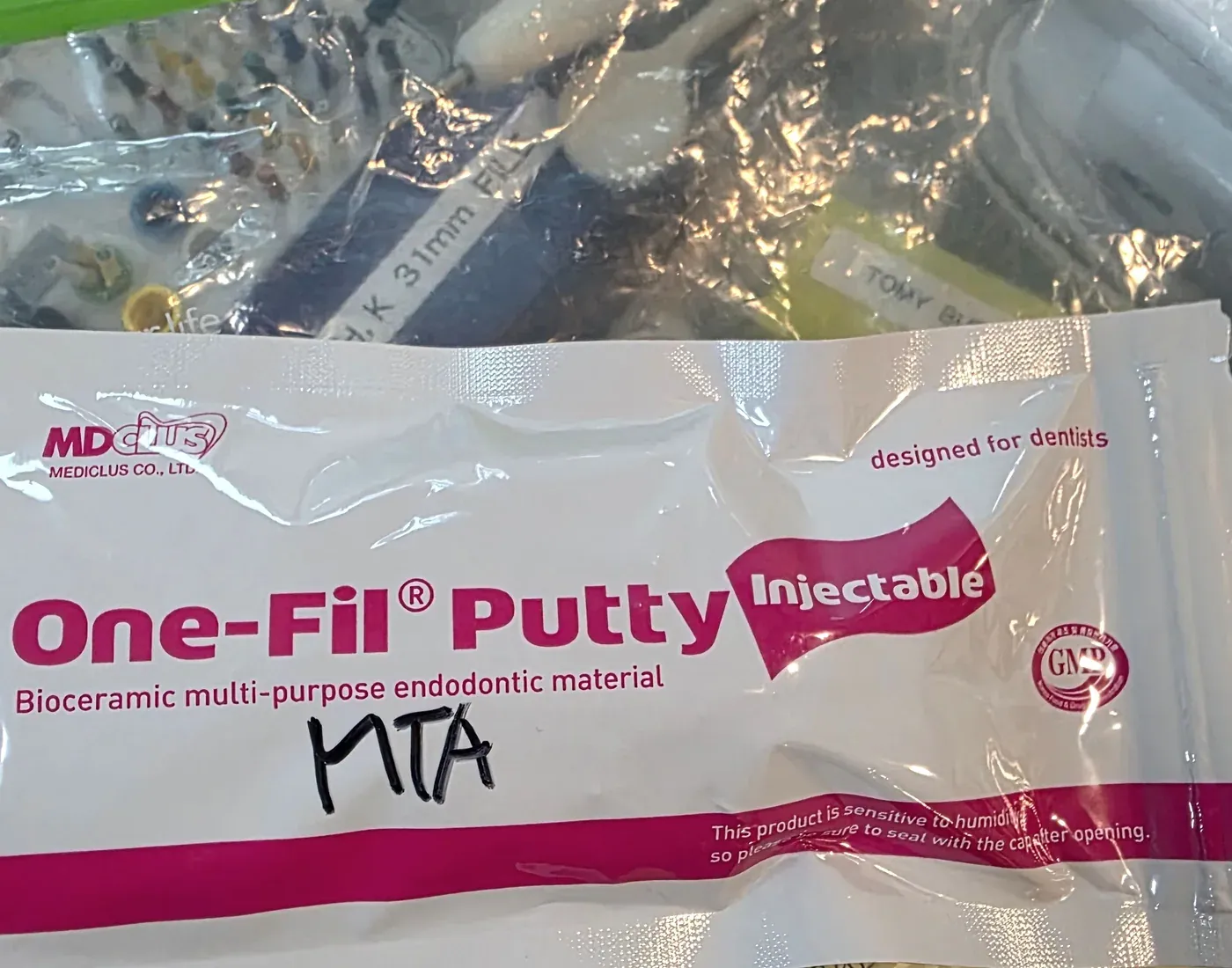 자연치아 보존을 위한 One-Fil Putty MTA